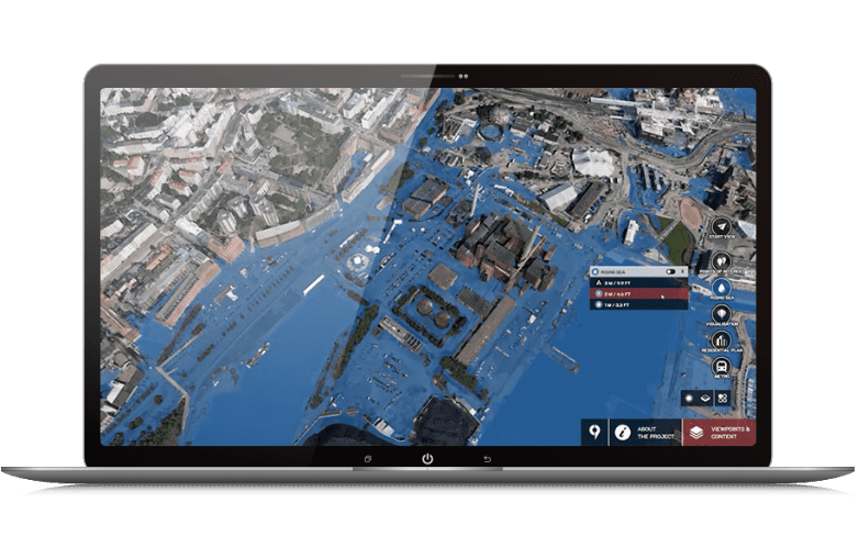 screenshot of Bentley OpenCities Planner